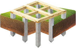  Обвязка брусом